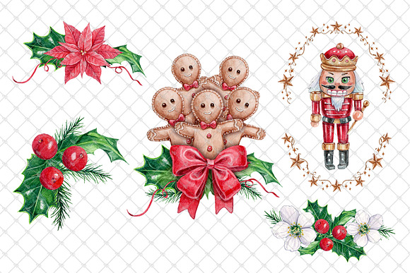 Santa's Little Helpers Arrangements in Illustrations - product preview 2