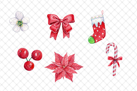 Santa's Little Helpers Clipart in Illustrations - product preview 3