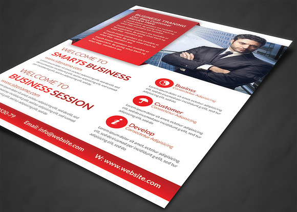 Business Corporate Flyer Templates in Flyer Templates - product preview 1