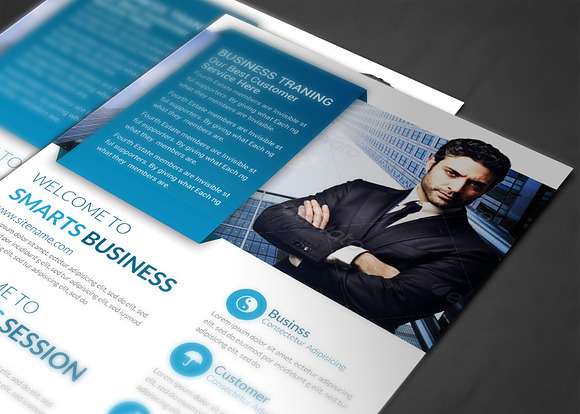 Business Corporate Flyer Templates in Flyer Templates - product preview 3