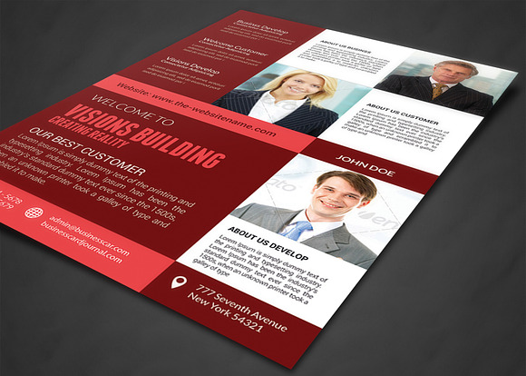 Business Planner Flyer Print Templat in Flyer Templates - product preview 1