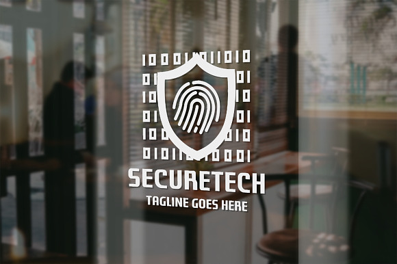 Security Technology Logo in Logo Templates - product preview 1