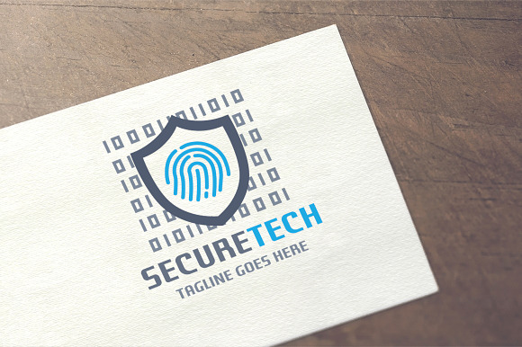 Security Technology Logo in Logo Templates - product preview 2
