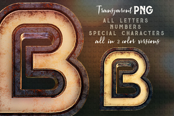 3D Lettering Mega Bundle 8 Industry in Graphics - product preview 26