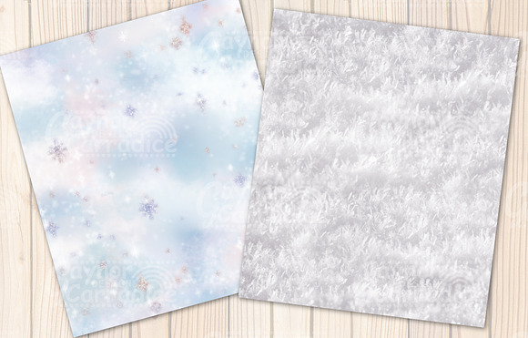 Winter fairy tale basic patterns in Textures - product preview 2