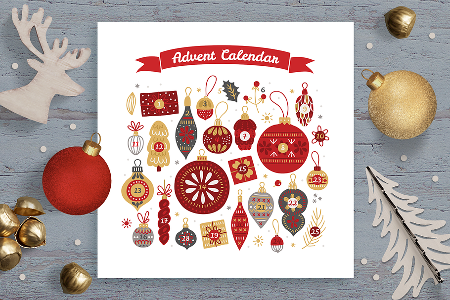 Christmas Advent Calendar #17 in Objects - product preview 8