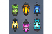 Arabic lantern set