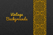 Backgrounds with vintage ornament