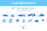 Car Insurance Icons