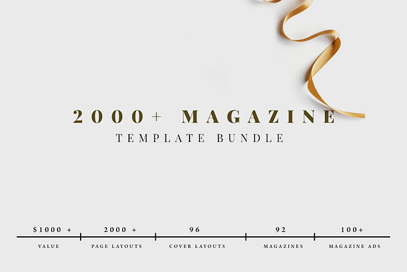 2000+ Magazine Bundle - 97% Off in Magazine Templates - product preview 68