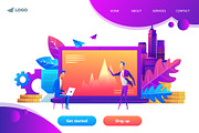 Landing Page Template. Business