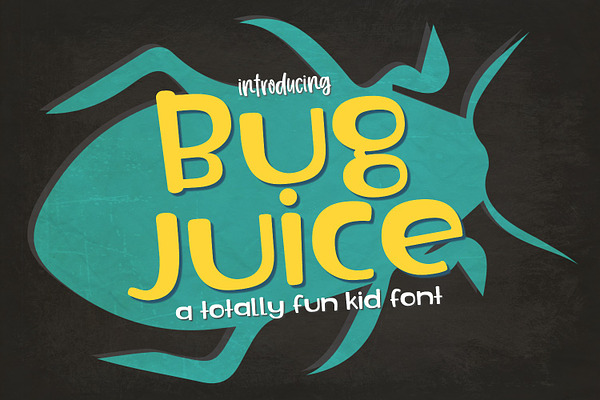 New! Bug Juice Font