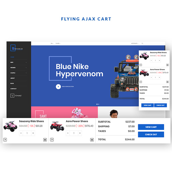 LEO MOTOKID - KID CAR, ELECTRIC CAR, in Bootstrap Themes - product preview 6