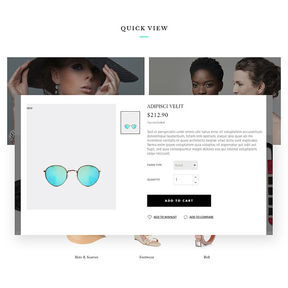 BOS TRENDY - FASHION AND ACCESSORIES in Bootstrap Themes - product preview 3