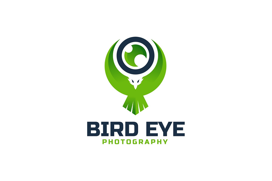 Bird Eye Photography Logo Template