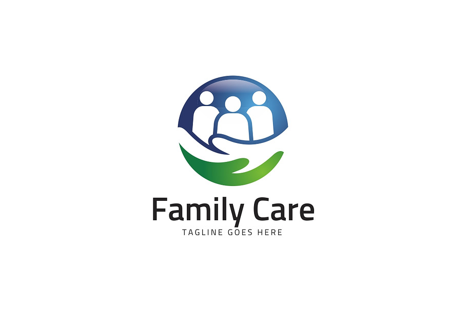 Family Care Center Logo Template