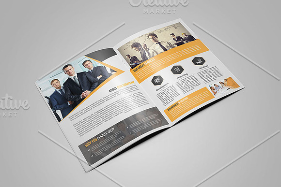 Bi Fold Brochure in Brochure Templates - product preview 1