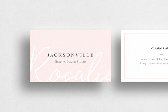 Jacksonville Business Card in Business Card Templates - product preview 1