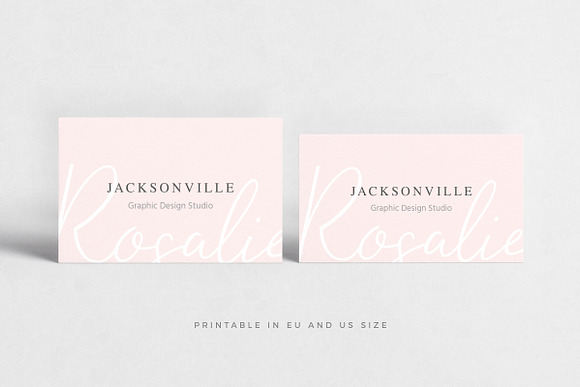 Jacksonville Business Card in Business Card Templates - product preview 2