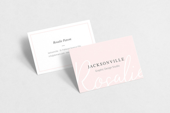 Jacksonville Business Card in Business Card Templates - product preview 3