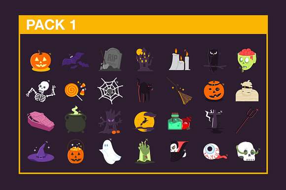 Halloween Icons #1 in Graphics - product preview 4