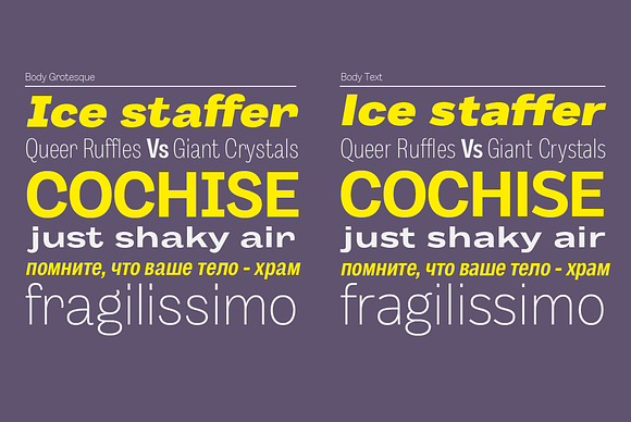 Body - 64 fonts in Sans-Serif Fonts - product preview 1