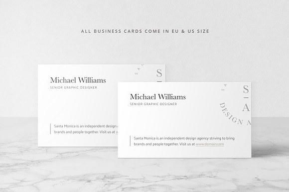 Business Card Bundle in Business Card Templates - product preview 2