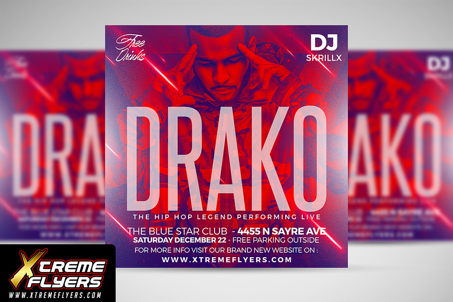 DJ Artist Flyer in Flyer Templates - product preview 8