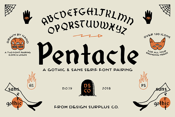 Pentacle Font in Gothic Fonts - product preview 2
