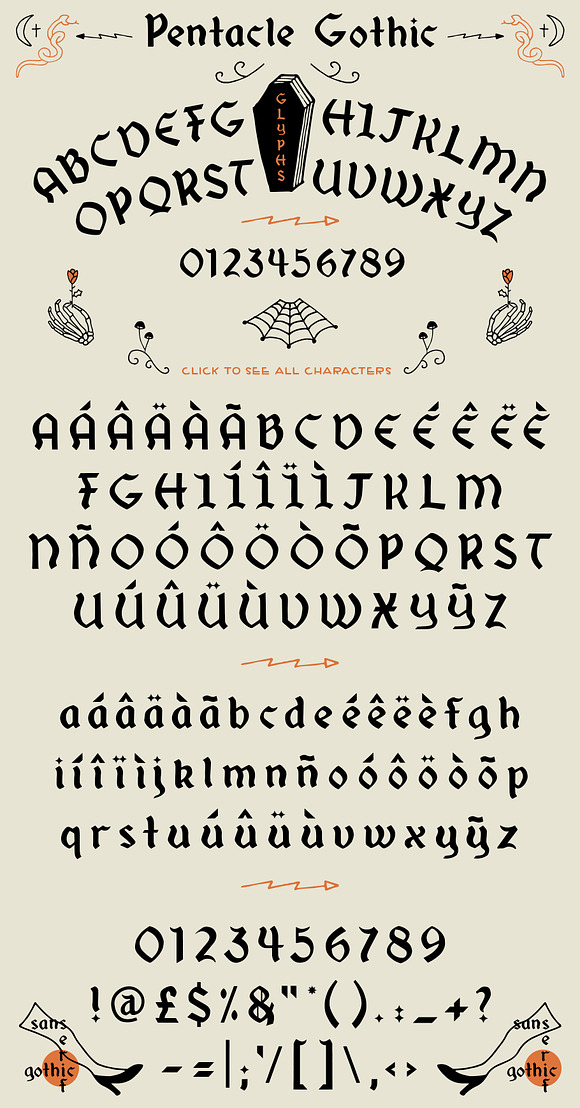 Pentacle Font in Gothic Fonts - product preview 3