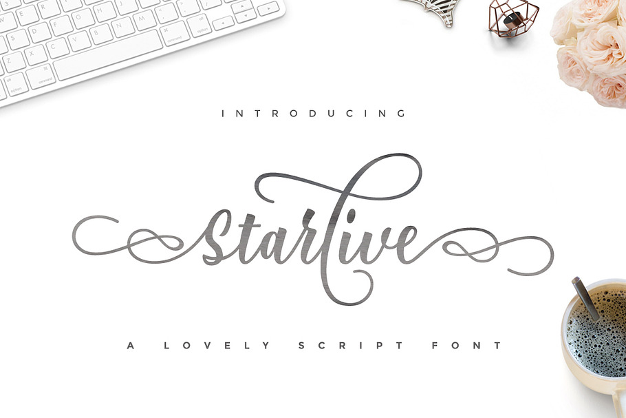 Starlive Script in Script Fonts - product preview 8