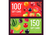Vector fruits and berries discount