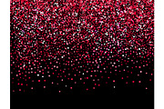 Vector Color glitter background for