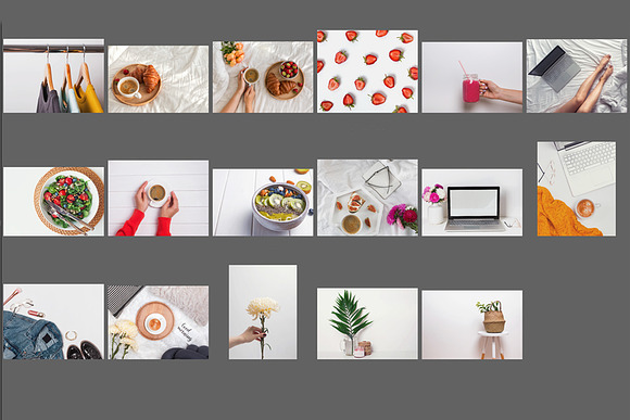 White set. Styled Stock Photo in Graphics - product preview 4