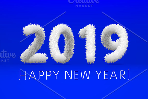 shaggy wooly 2019 Happy New Year in Graphics - product preview 2