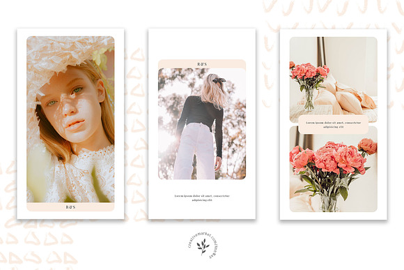 S T O R I E S Vol. 3 in Instagram Templates - product preview 3