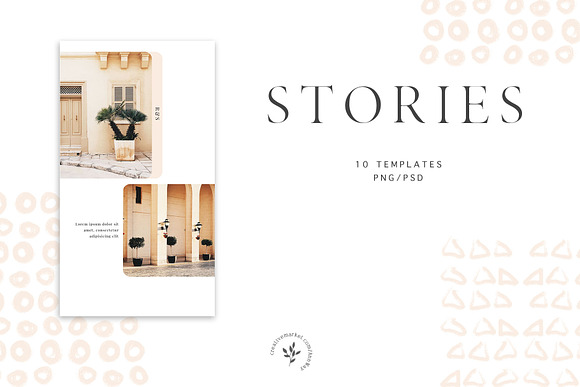 S T O R I E S Vol. 3 in Instagram Templates - product preview 4