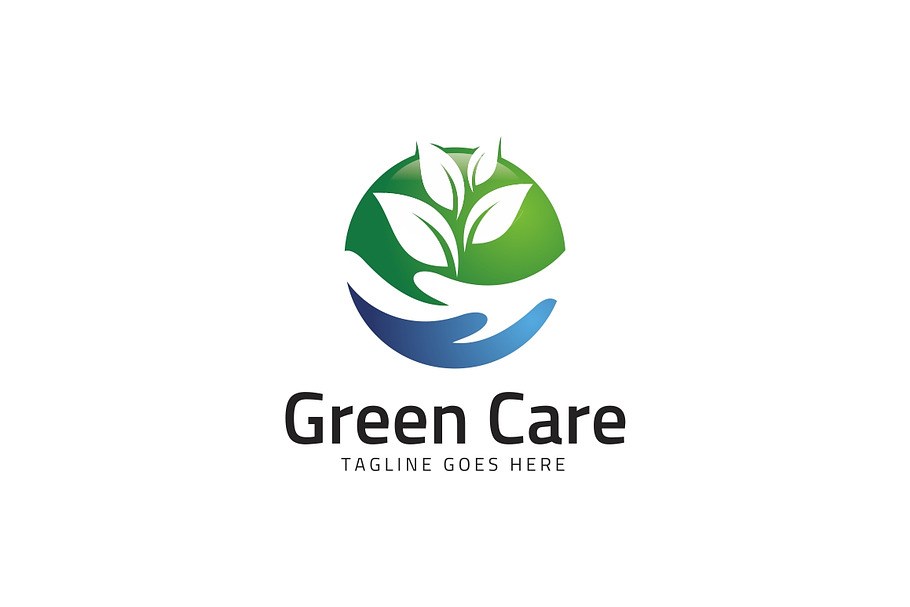 Green Care - Nature Care Center Logo in Logo Templates - product preview 8
