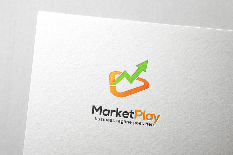 Market Play Logo in Logo Templates - product preview 8