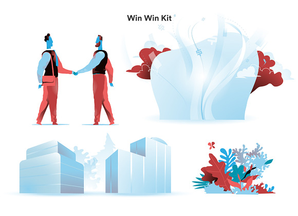 Win Win Agreement in Illustrations - product preview 1