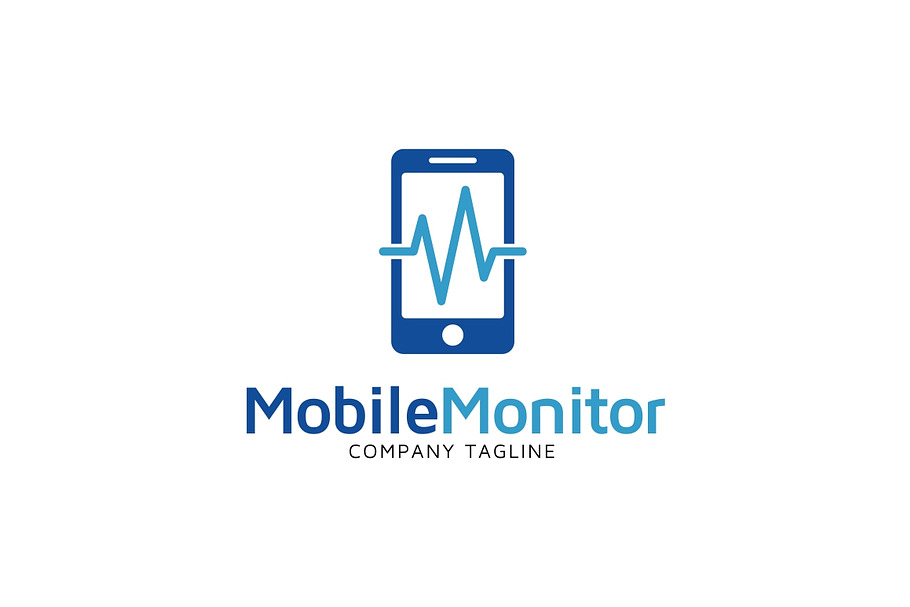 Health Medical Phone Monitor Logo in Logo Templates - product preview 8