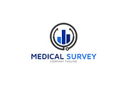 Medical Survey Logo Template
