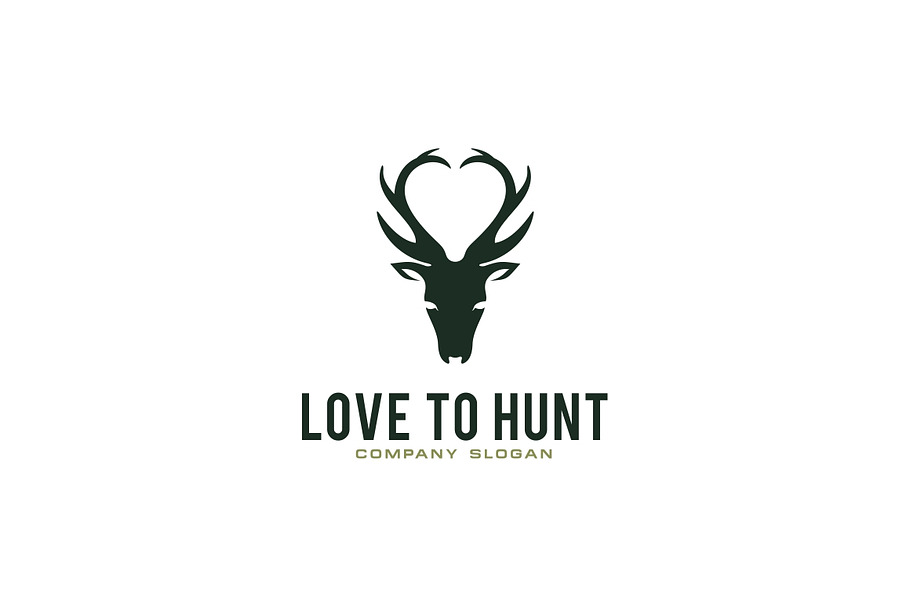 Love Hunting Logo Template in Logo Templates - product preview 8