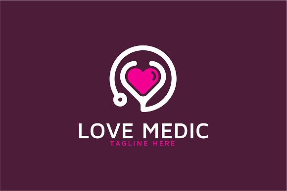 Medical Love Logo Template in Logo Templates - product preview 1