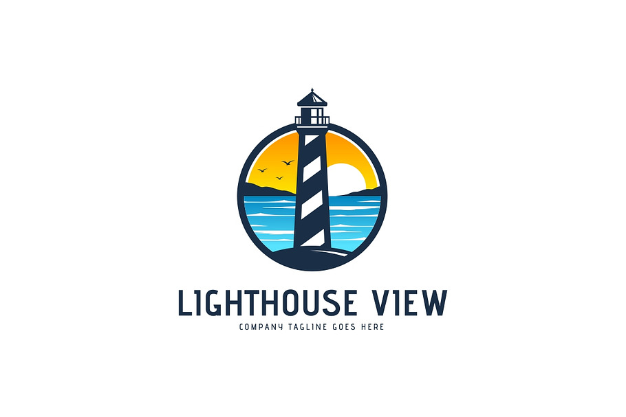 Lighthouse Logo Template in Logo Templates - product preview 8