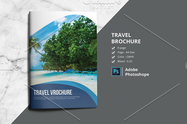 Travel Agency Brochure V835