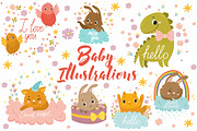 Baby Illistrations/ kid patterns
