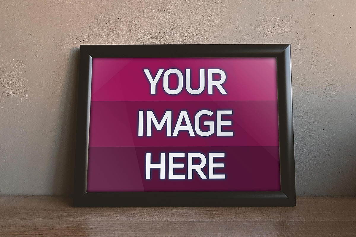 Ultra Realistic Photo Frame Mockup in Print Mockups - product preview 8