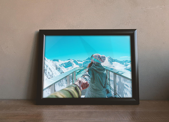 Ultra Realistic Photo Frame Mockup in Print Mockups - product preview 2