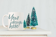 Christmas styled stock mug mock-up